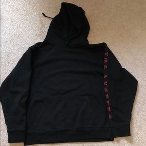 Black Brandy Melville Los Angeles Hoodie